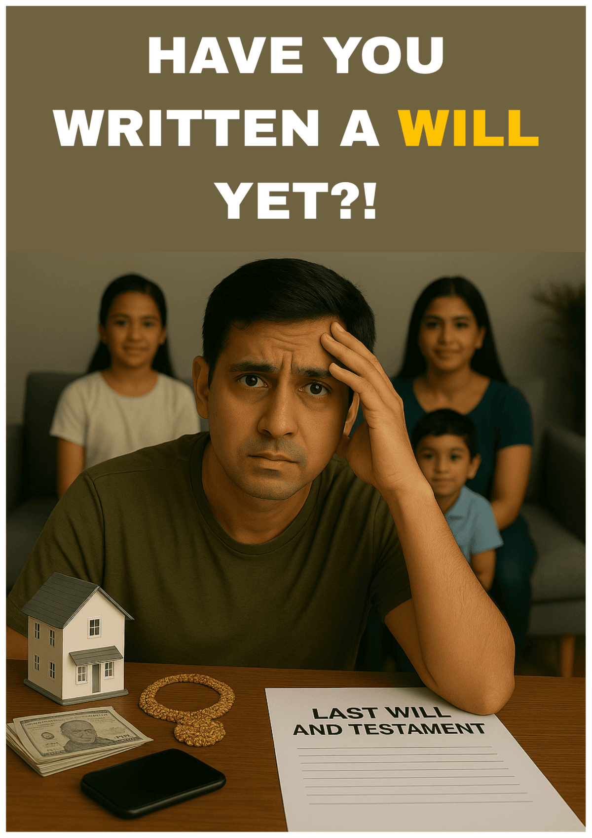 Have You Written A WILL Yet?!