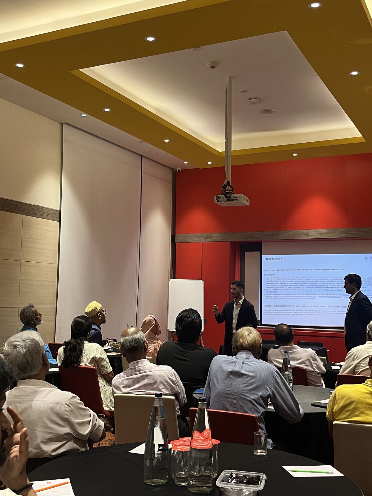 Franklin Templeton speaker addressing audience