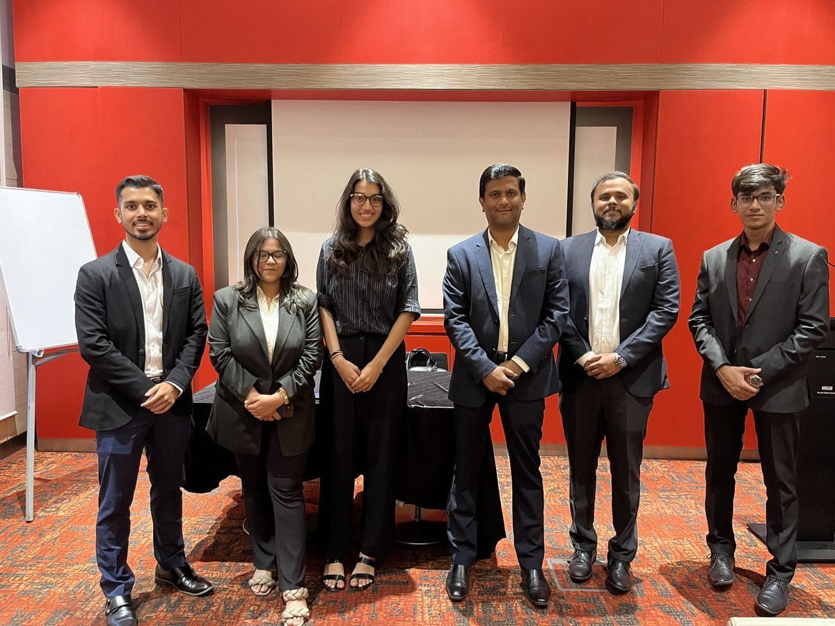 The Infiniti Financial Services team at an Investor Awareness Program